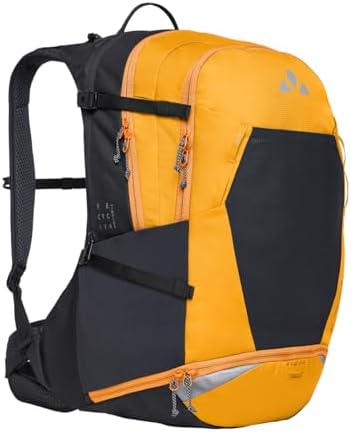 VAUDE Rucksack 30-39L Bike Alpin 28+5 – Robuste Outdoor-Tasche für Radfahrer und Abenteurer