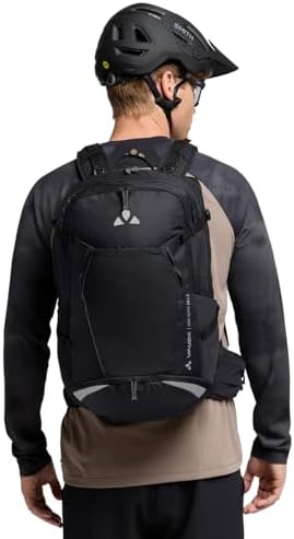 VAUDE Rucksack 30-39L Bike Alpin 28+5 – Robuste Outdoor-Tasche für Radfahrer und Abenteurer