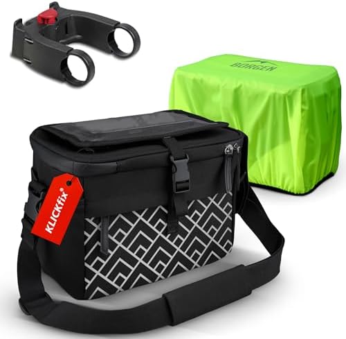 Borgen KLICKfix Lenkertasche für Smartphone - Wasserabweisend & geräumig für Fahrradtouren
