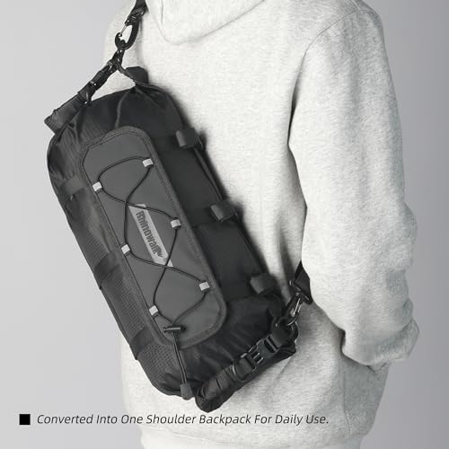 Rhinowalk 12L Lenkertasche - Wasserdicht und vielseitig für Bikepacking und den Alltag