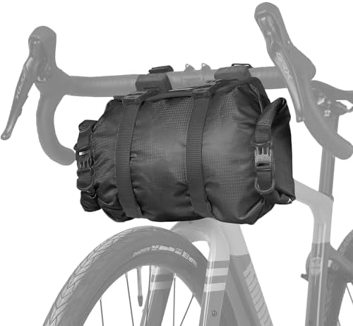 Rhinowalk 12L Lenkertasche - Wasserdicht und vielseitig für Bikepacking und den Alltag