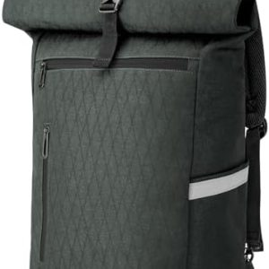 Fahrradtasche für Gepäckträger - 22L 2in1 Rucksack mit Laptopfach für Herren im Alltag