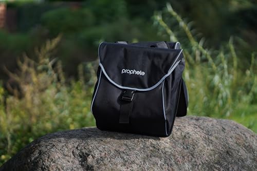 Prophete Fahrradtasche Gepäckträger - wasserabweisend, werkzeugfreie Montage & reflektierende Elemente, ideal für Fahrra