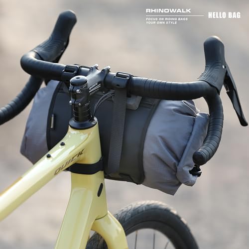 Rhinowalk 12L Lenkertasche - Wasserdicht und vielseitig für Bikepacking und den Alltag