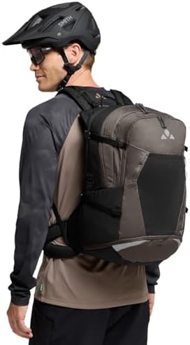 VAUDE Rucksack 30-39L Bike Alpin 28+5 – Robuste Outdoor-Tasche für Radfahrer und Abenteurer