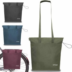 otinga® Shopper Fahrradtasche faltbar 14L - leichte, wasserabweisende Einkaufstasche für Fahrradgepäckträger, ideal für