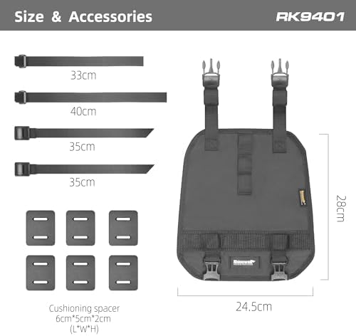 Rhinowalk 12L Lenkertasche - Wasserdicht und vielseitig für Bikepacking und den Alltag