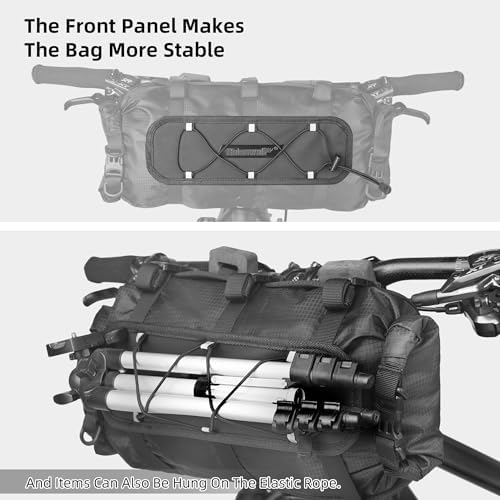 Rhinowalk 12L Lenkertasche - Wasserdicht und vielseitig für Bikepacking und den Alltag