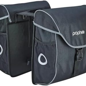 Prophete Fahrradtasche Gepäckträger - wasserabweisend, werkzeugfreie Montage & reflektierende Elemente, ideal für Fahrra