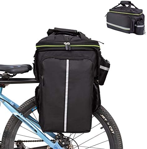UBORSE 3in1 Fahrradtasche 35L – Wasserdicht, Reflexion für Sicherheit, ideal für Radreisen