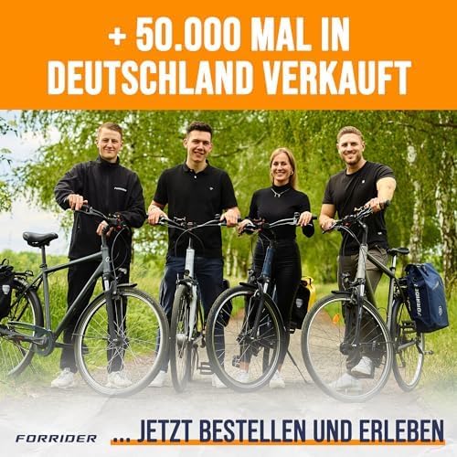 Forrider Gepäckträgertasche 22L – Wasserdichte Fahrradtasche mit Schultergurt für Abenteuer unterwegs