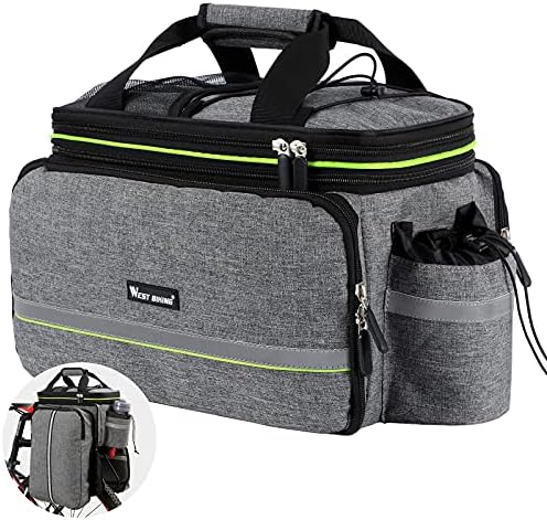 UBORSE 3in1 Fahrradtasche 35L – Wasserdicht, Reflexion für Sicherheit, ideal für Radreisen