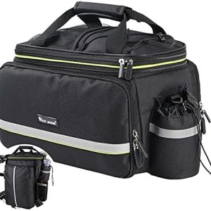 UBORSE 3in1 Fahrradtasche 35L – Wasserdicht, Reflexion für Sicherheit, ideal für Radreisen