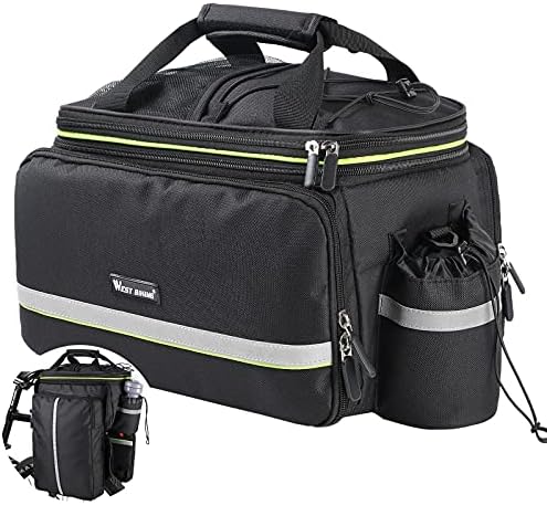 UBORSE 3in1 Fahrradtasche 35L – Wasserdicht, Reflexion für Sicherheit, ideal für Radreisen
