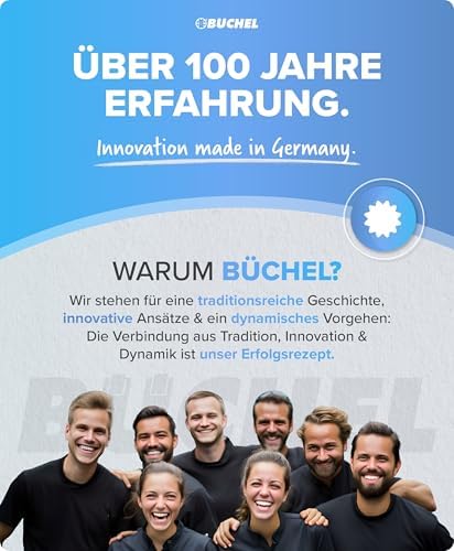 Büchel Fahrradtasche für Gepäckträger – 100% wasserdicht, mit Tragegriff & Schultergurt, ideal für Fahrradtouren