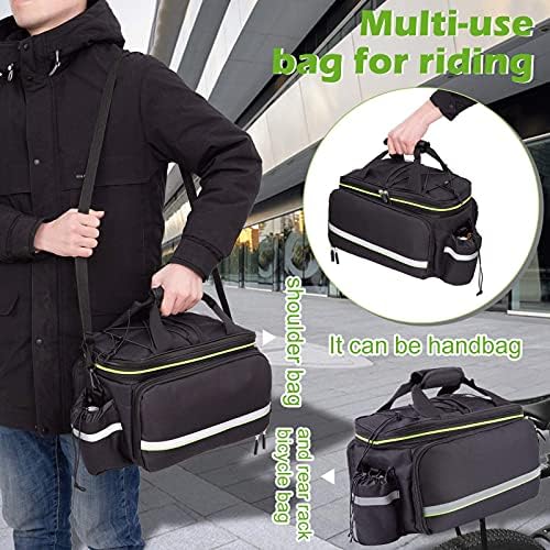 UBORSE 3in1 Fahrradtasche 35L – Wasserdicht, Reflexion für Sicherheit, ideal für Radreisen