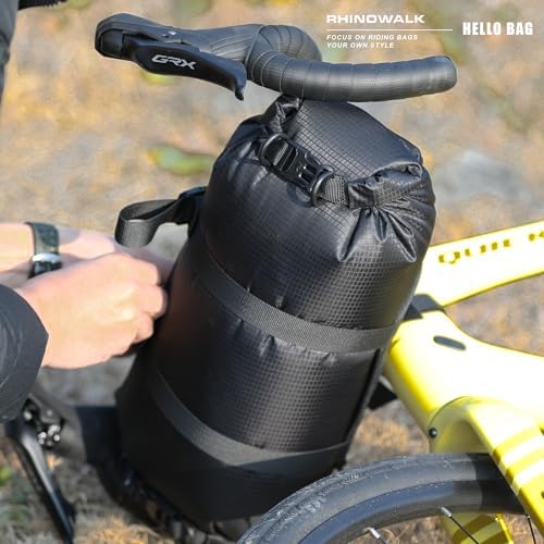 Rhinowalk 12L Lenkertasche - Wasserdicht und vielseitig für Bikepacking und den Alltag