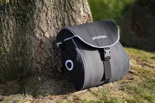 Prophete Fahrradtasche Gepäckträger - wasserabweisend, werkzeugfreie Montage & reflektierende Elemente, ideal für Fahrra