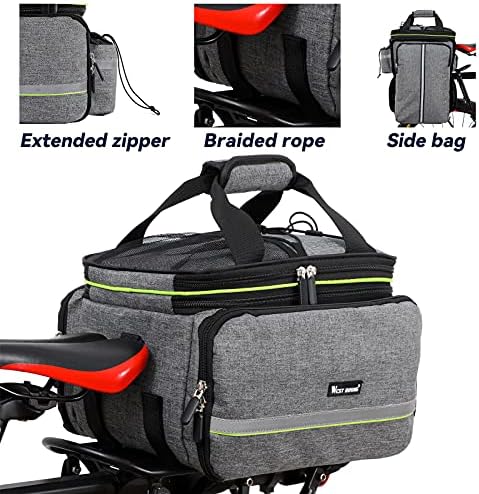 UBORSE 3in1 Fahrradtasche 35L – Wasserdicht, Reflexion für Sicherheit, ideal für Radreisen