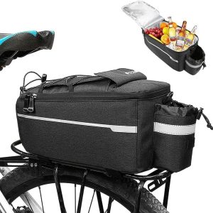 Fahrradtasche von - 10L Isoliertasche für Gepäckträger, wasserdicht, mit Tragegriff & Schultergurt, ideal für Ausflüge!